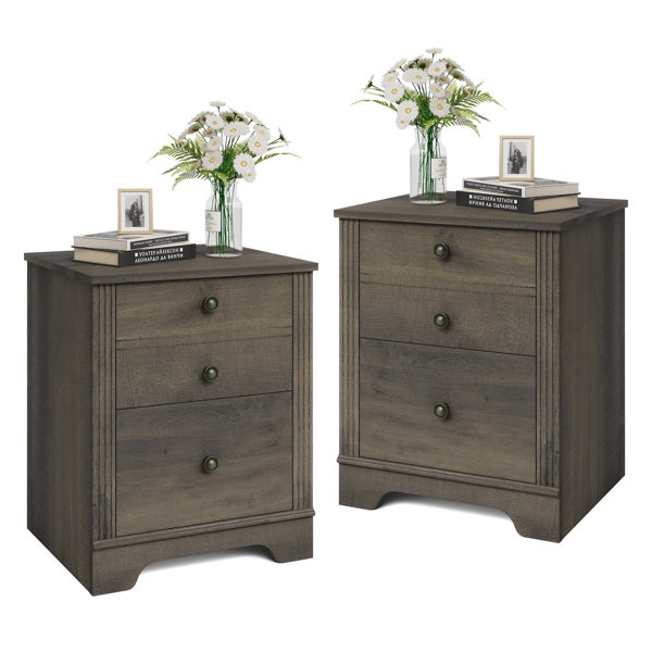 Fitueyes Nightstand & Reviews Wayfair